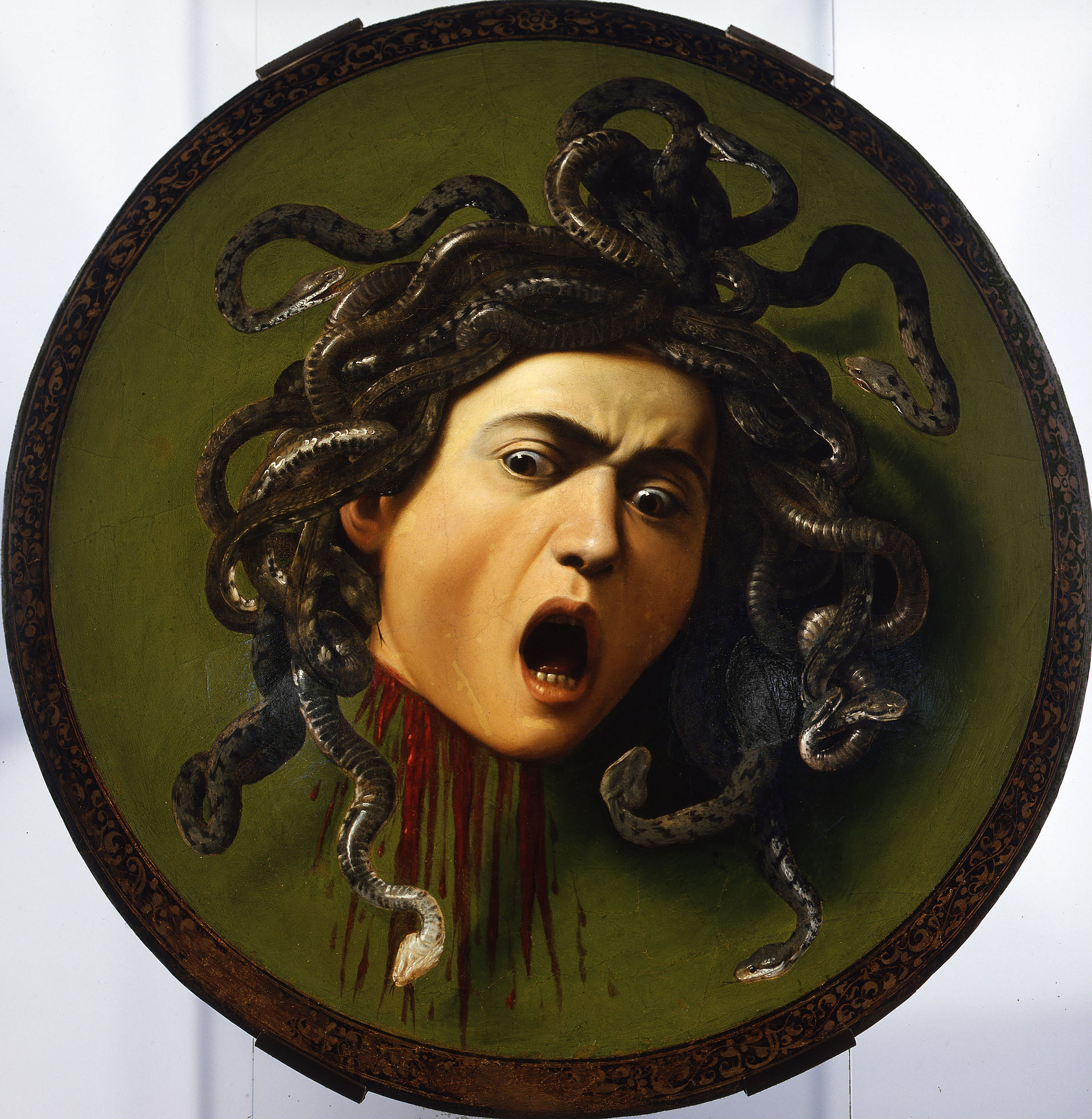 The original Medusa by Caravaggio