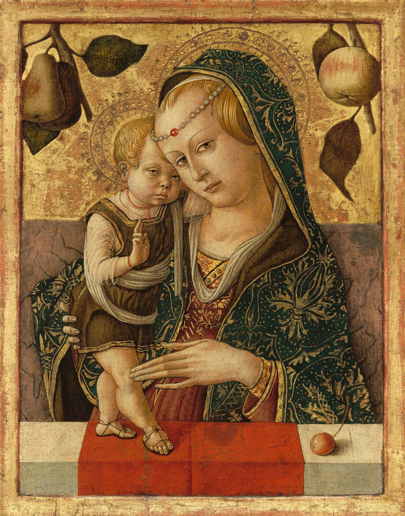 The original Madonna and Child by Carlo Crivelli