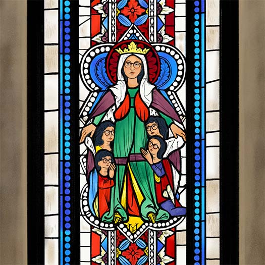 Madonna of Mercy by Unknown artist
