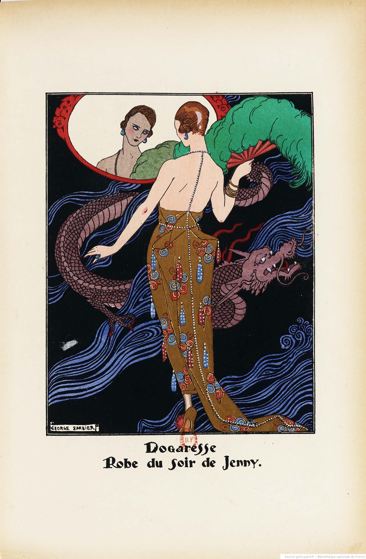 The original Dogaresse by George Barbier